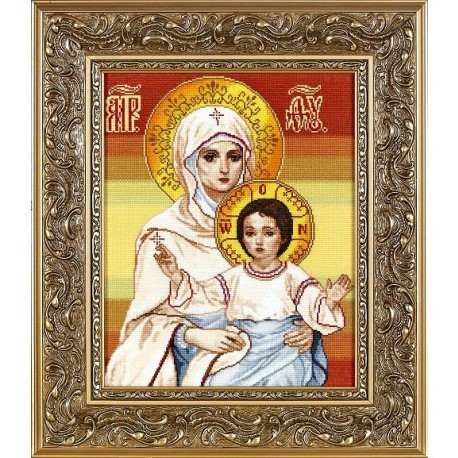 Набор для вышивки крестом Alisena 1064а Богородица фото