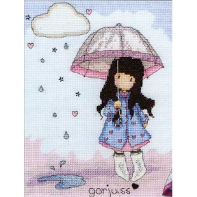 Набір для вишивання хрестиком Bothy Threads XG1 PUDDLES OF LOVE
