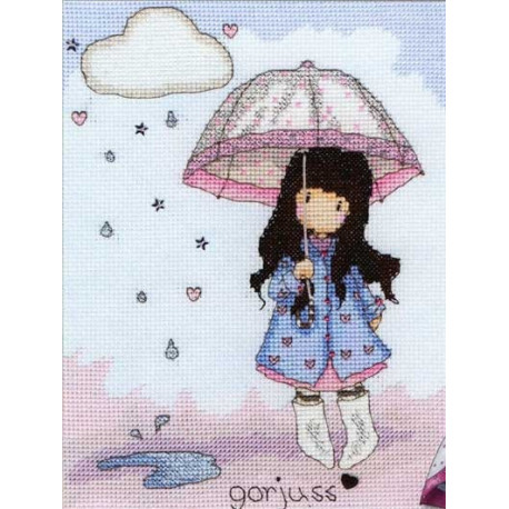 Набір для вишивання хрестиком Bothy Threads XG1 PUDDLES OF LOVE