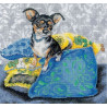 Набор для вышивки RTO M267 Интерьерные собачки – чихуахуа