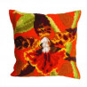 Подушка для вышивания крестом Collection D'Art 5001 "Orchidée
