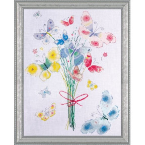 Набор для вышивания Design Works 2764 Butterfly Bunch