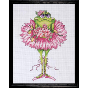 Набор для вышивания Design Works 2756 Frog Bouquet