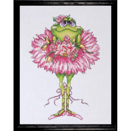 Набір для вишивання Design Works 2756 Frog Bouquet фото