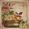 Набор для вышивки крестом Panna Н-1587 Грозди спелого винограда