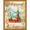 Набор для вышивки крестом Риолис РТ-0021 Москва.Города мира фото