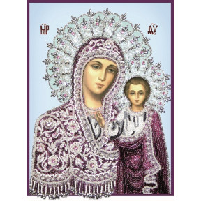 Набор для вышивания бисером Изящное Рукоделие БП-125 Богородица Казанская