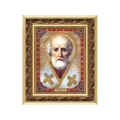 Набор для вышивания Б-1001 Икона Св. Николая Чудотворца фото