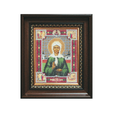 Набір для вишивання бісером Б-1012 Ікона Св.Блаженной Мотрони