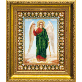 Набор для вышивания бисером Б-1017  Икона Ангела Хранителя