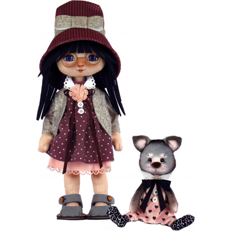 Набір для шиття ляльки та м'якої іграшки ZooSapiens К1075
