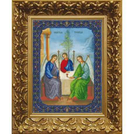 Набір для вишивання бісером Б-1 039 Ікона Пресвятої Трійці фото