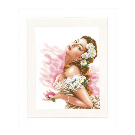 Набір для вишивання Lanarte PN-0144562 Lady of the Camellias