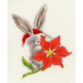 Набір для вишивання хрестиком Bothy Threads XBB6 Bebunni Poinsettia