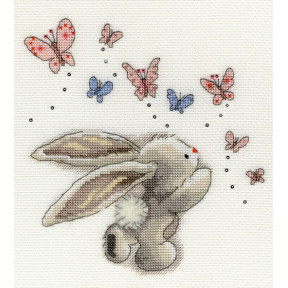 Набір для вишивання хрестиком Bothy Threads XBB3 Bebunni Butterflies