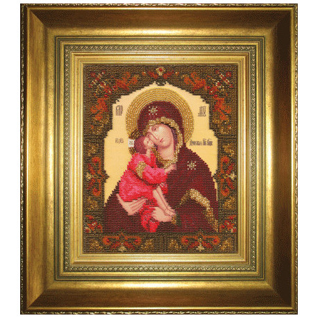 Набор для вышивания Б-1087 Икона Божьей Матери Донская фото