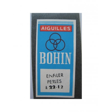 Набор бисерных игл Beading №12 (25шт) Bohin (Франция) 10124 фото