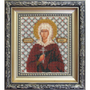 Набор для вышивания бисером Б-1080 Икона святой мученицы Лидии