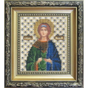 Набор для вышивания бисером Б-1060 Икона святой мученицы Веры
