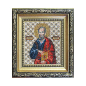 Набор для вышивания бисером Б-1054  Икона апостола Павла
