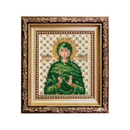 Набор для вышивания бисером Б-1134 Икона святой мученицы Марины