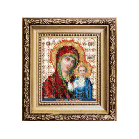 Набір для вишивання Б-1116 Ікона Божої Матері Казанська фото