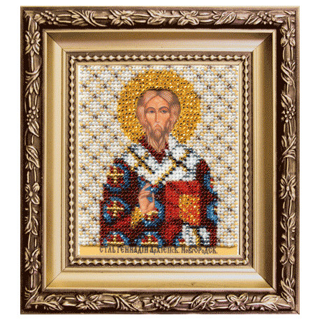 Набір для вишивання Б-+1124 Ікона св.архіеп.Новгород. Геннадія