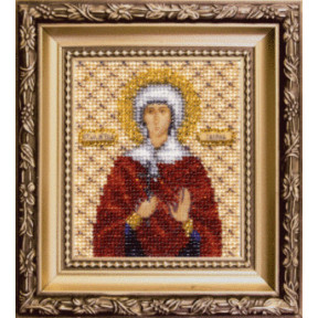 Набор для вышивания бисером Б-1121 Икона святой мученицы Галины