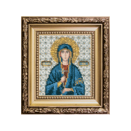 Набор для вышивания бисером Б-1135 Икона святой мученицы Зои