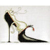 Набір для вишивання Design Works 2552 Polka Dot Shoe Kitty фото