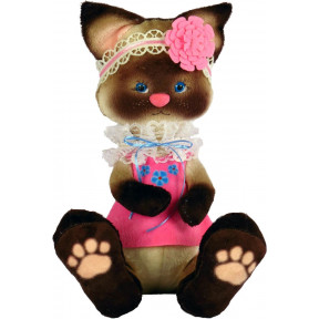 Набор для шитья мягкой игрушки ZooSapiens Сиамский котенок М4009