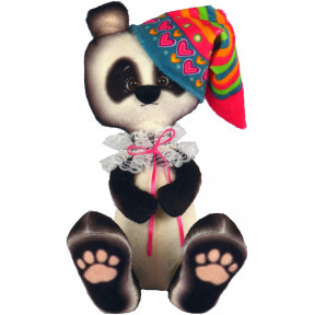 Набор для шитья мягкой игрушки ZooSapiens Панда в колпачке М4017
