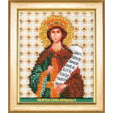 Набір для вишивання Б-1143 Ікона св.муч.царіци Олександри фото