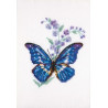 Набор для вышивки крестом RTO Синюха и бабочка EH364 фото