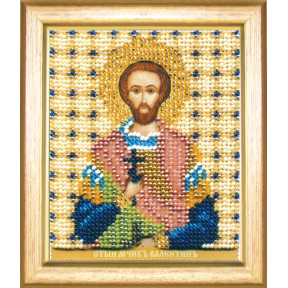 Набор для вышивания бисером Б-1180 Икона св.мученика Валентина