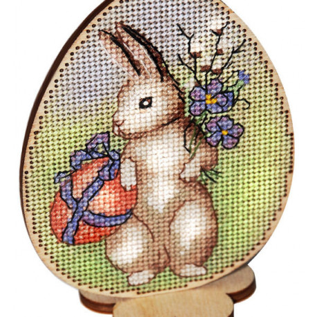Набор для вышивки крестом Alisena Пасхальная -кролик – на