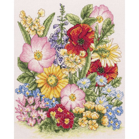 Набор для вышивания Anchor Meadow Flowers PCE961