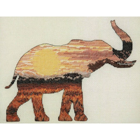 Набор для вышивания Anchor MAIA Elephant Silhouette 05040