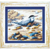 Набір для вишивки хрестиком Чарівна Мить СТ-30 Пташка на пляжі