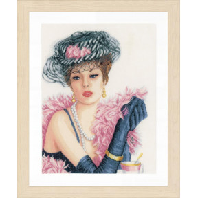 Набор для вышивания Lanarte Elegant Lady Элегантная девушка PN-0167129