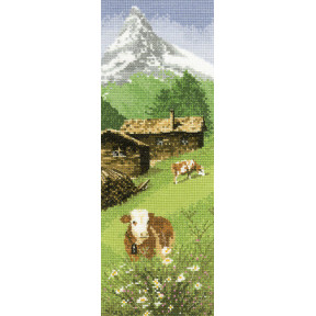 Набір для вишивання хрестиком Heritage Crafts Alpine Meadow H524