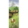 Набор для вышивания крестом Heritage Crafts Alpine Meadow H524