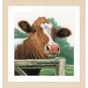 Набор для вышивания Lanarte  Wondering Cow Интересная корова PN-0170989