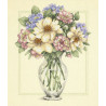 Набор для вышивания Dimensions 35228 Flowers in Tall Vase фото
