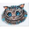 Набор для вышивки бисером на холсте Абрис Арт «Чеширский кот»