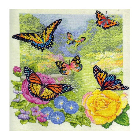 Набір для вишивання Bucilla 45438 Butterfly Garden фото