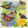 Набор для вышивания Bucilla 45438 Butterfly Garden фото