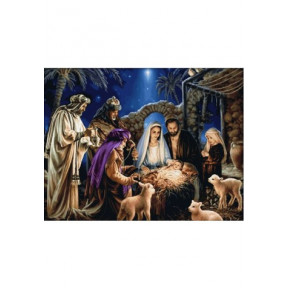 Набор для вышивки крестиком Dantel Рождение Иисуса 100