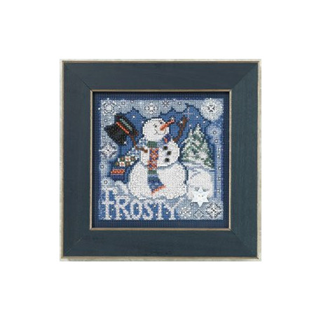 Набор для вышивания Mill Hill MH140304 Frosty Snowman фото