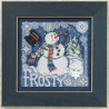 Набор для вышивания Mill Hill MH140304 Frosty Snowman фото